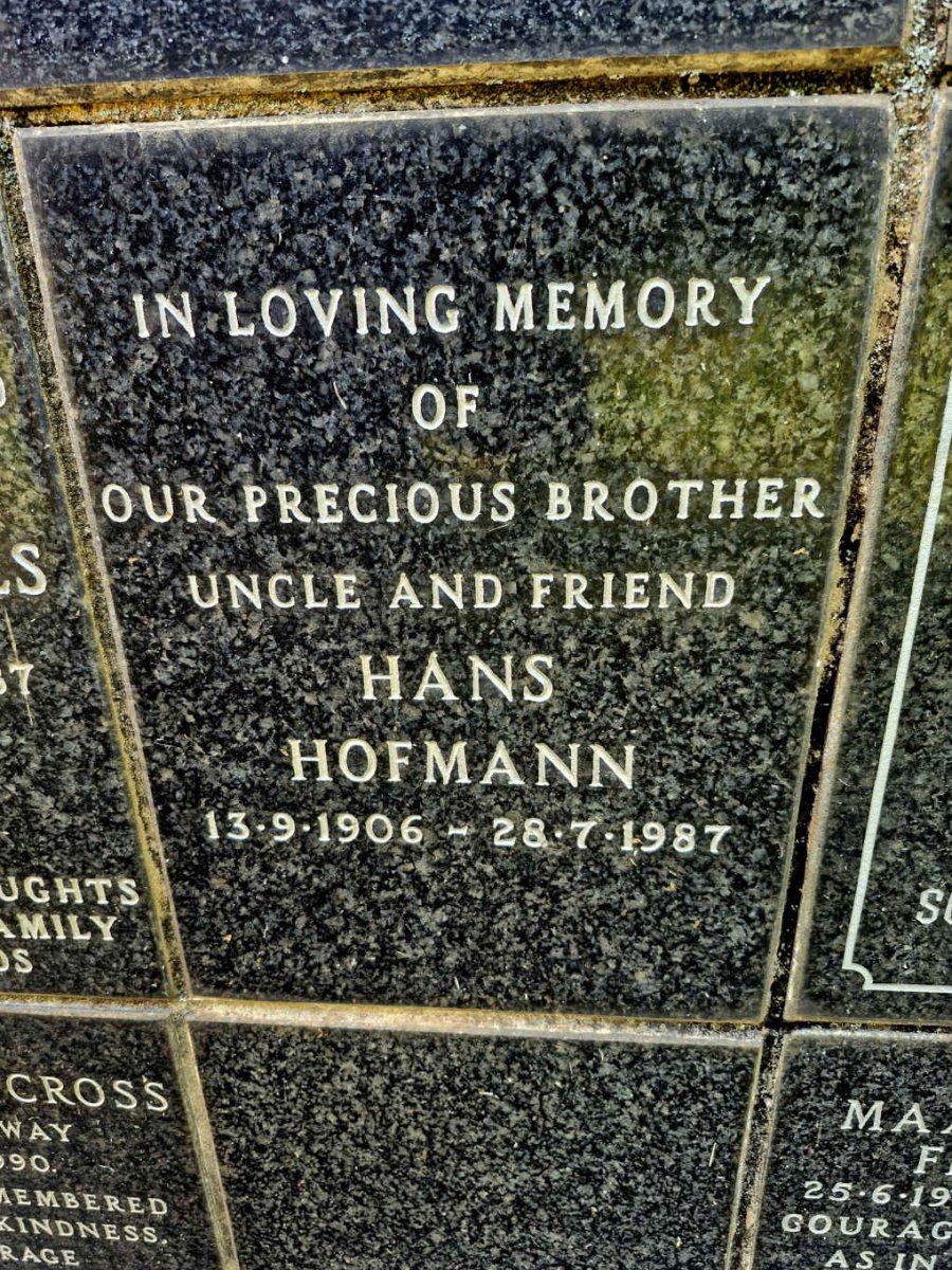 HOFMANN Hans 1906-1987