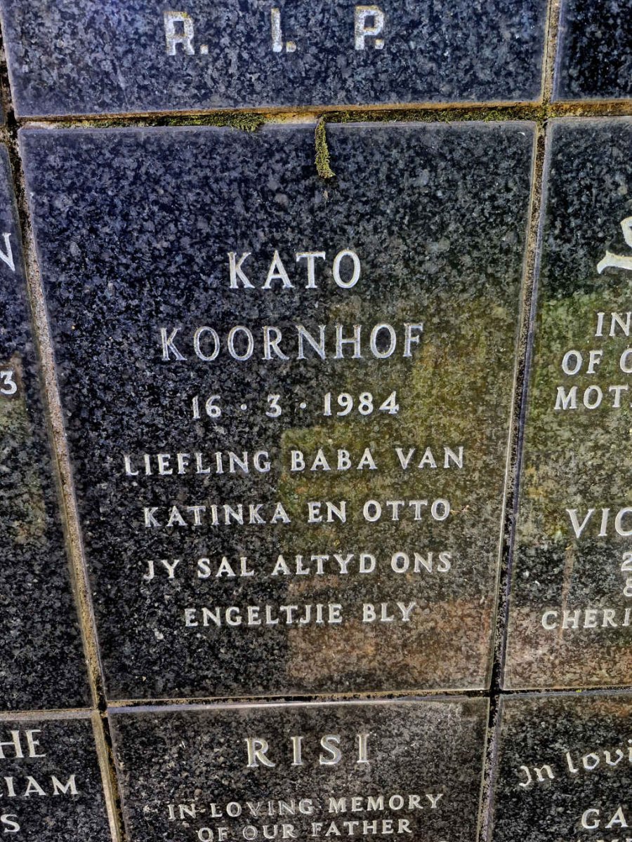 KOORNHOF Kato -1984