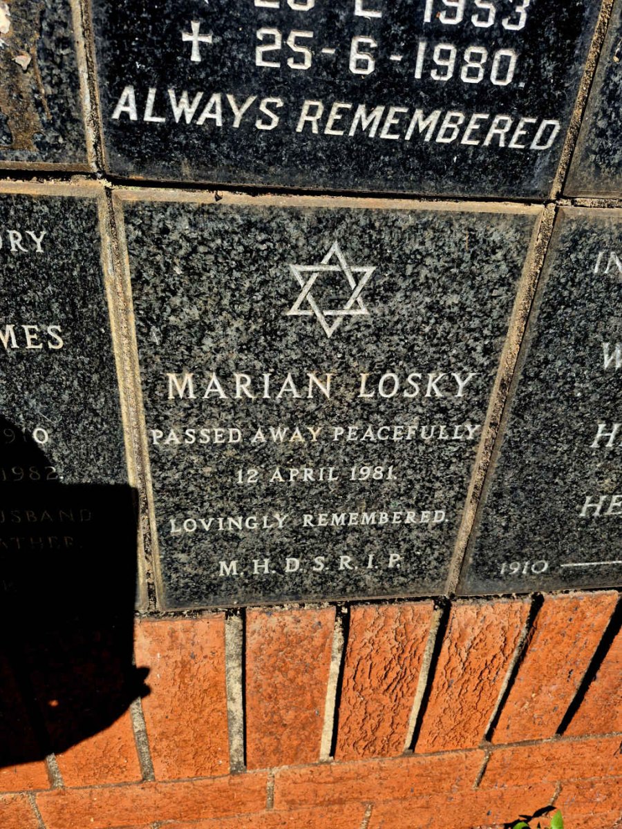 LOSKY Marian -1981