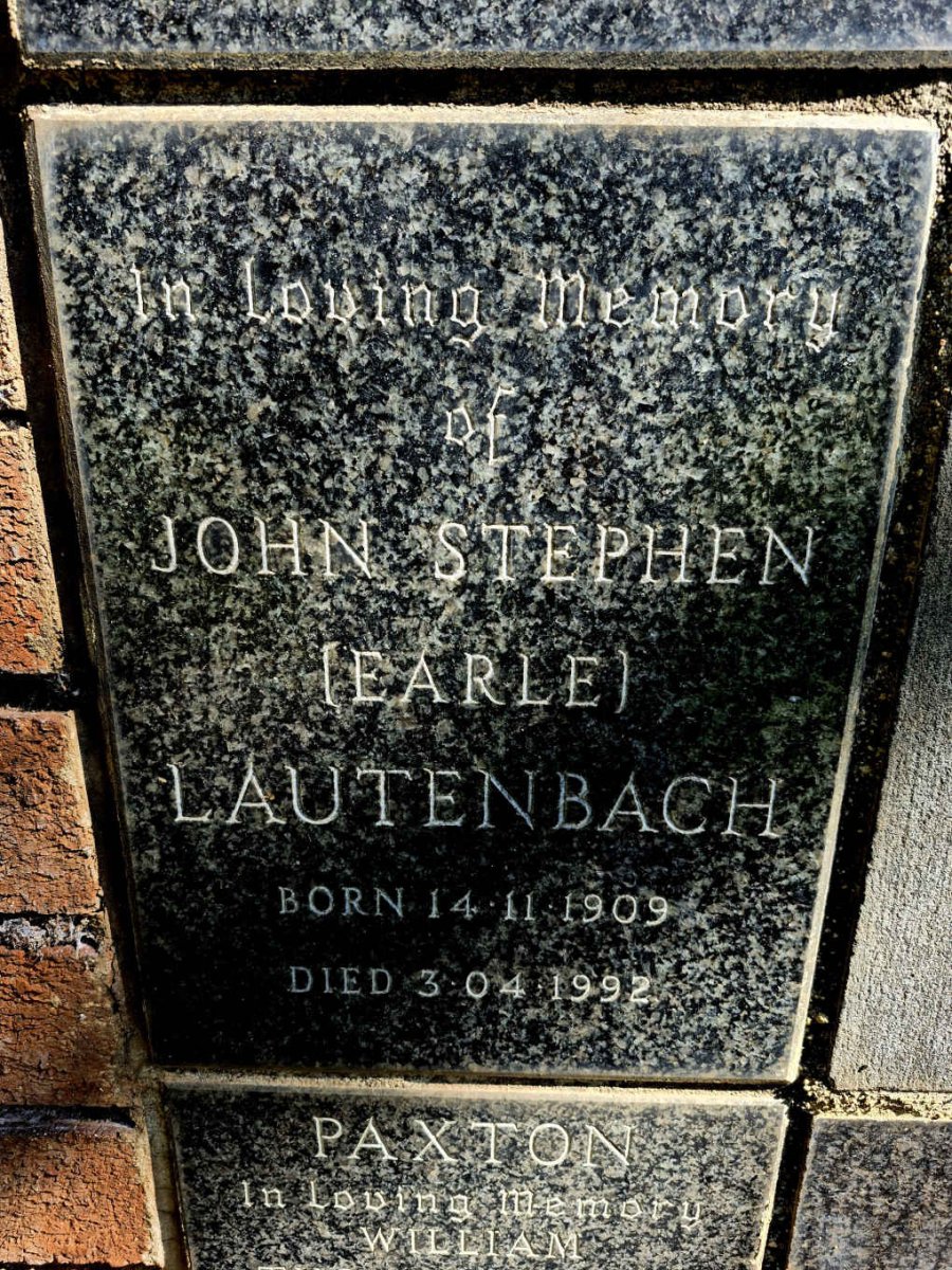 LAUTENBACH John Stephen 1909-1992