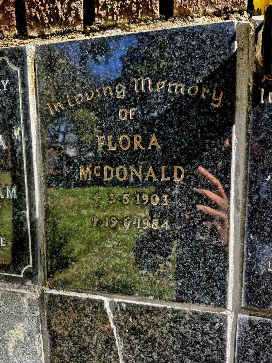 MCDONALD Flora 1903-1984