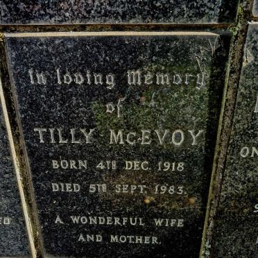 MCEVOY Tilly 1918-1983