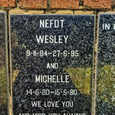 NEDFT Michelle 1980-1980 :: NEFDT Wesley 1984-1985