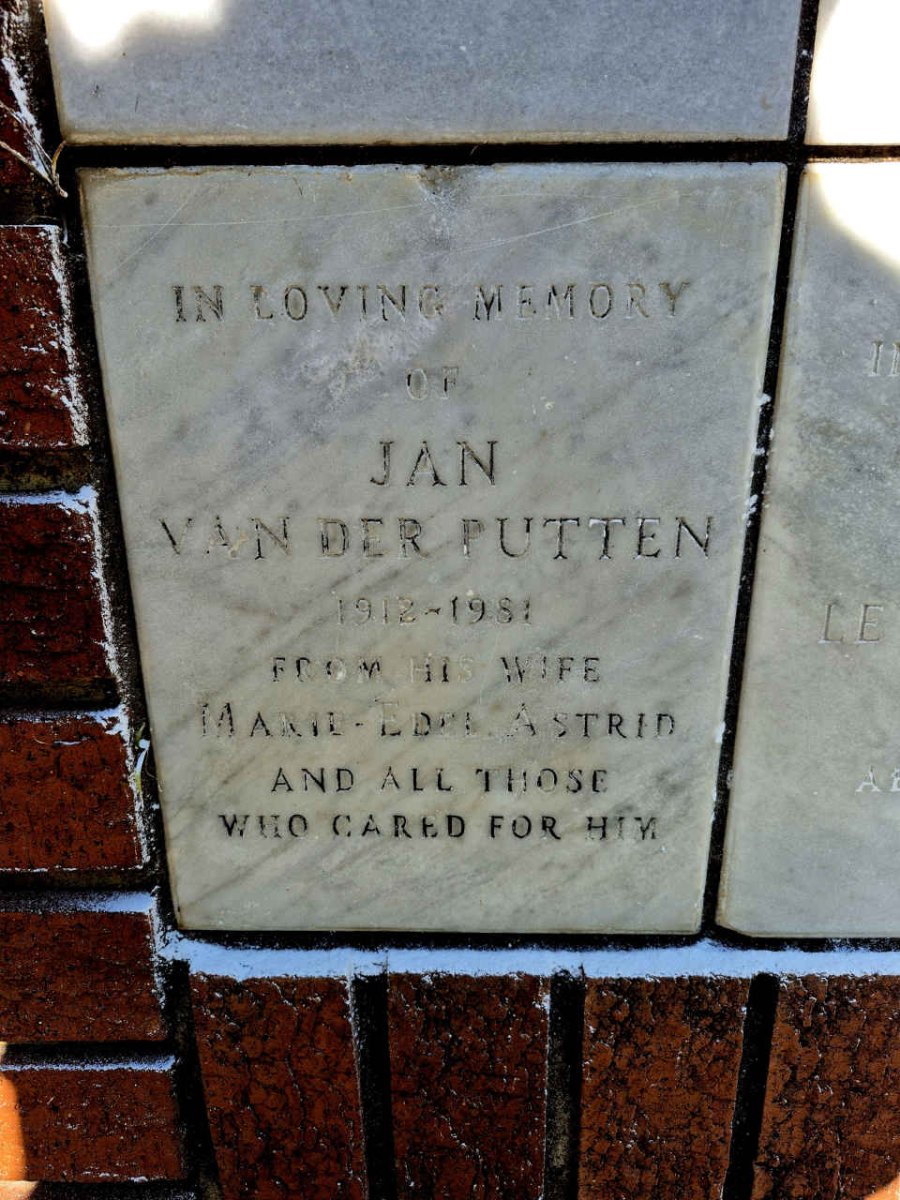 PUTTEN Jan, van der 1912-1981