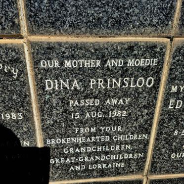 PRINSLOO Dina -1982