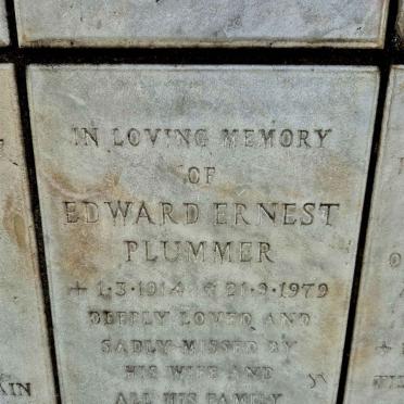 PLUMMER Edward Ernest 1914-1979