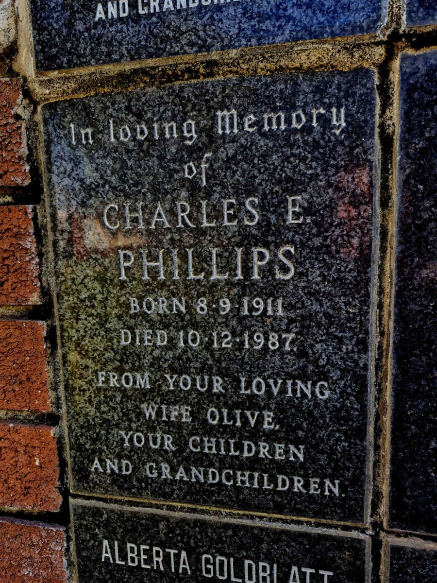 PHILLIPS Charles E. 1911-1987