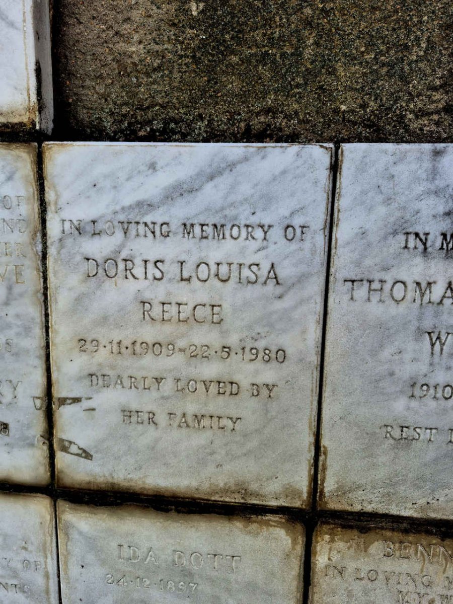REECE Doris Louisa 1909-1980