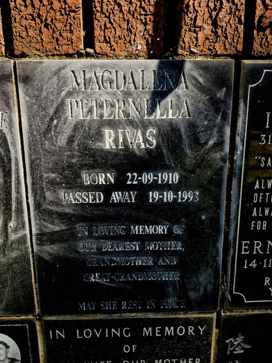 RIVAS Magdalena Peternella 1910-1993