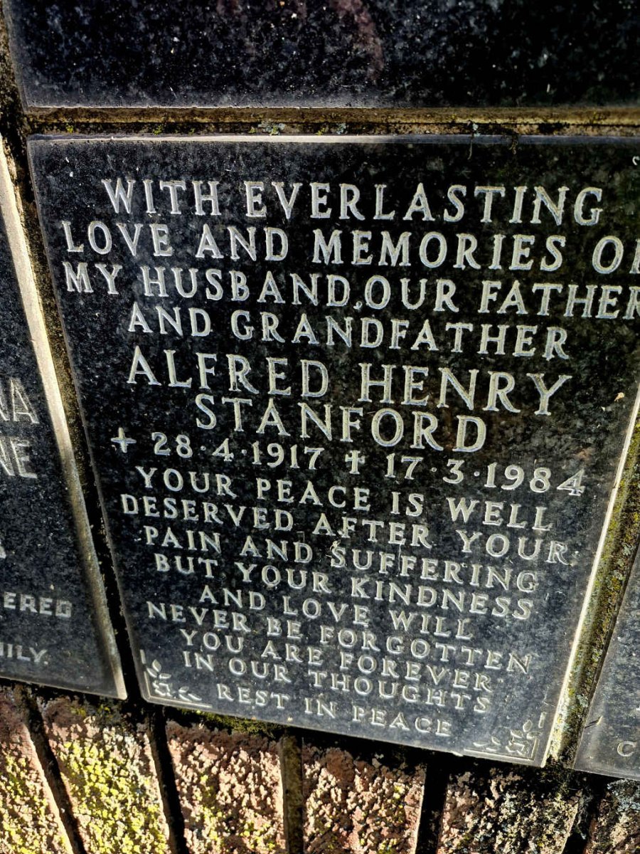 STANFORD Alfred Henry 1917-1984
