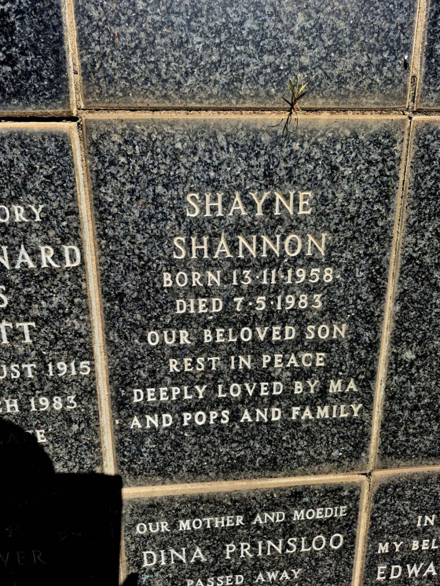 SHANNON Shayne 1958-1983