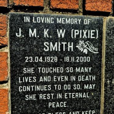 SMITH J.M.K.W. 1928-2000