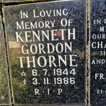 THORNE Kenneth Gordon 1944-1986