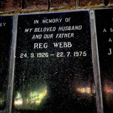 WEBB Reg 1926-1975