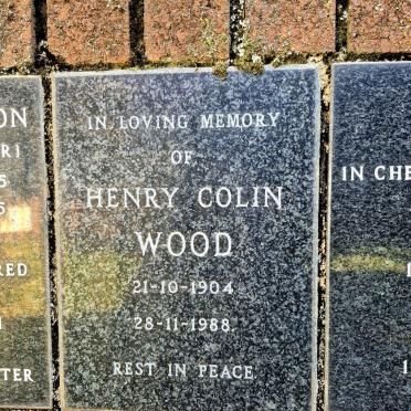 WOOD Henry Colin 1904-1988