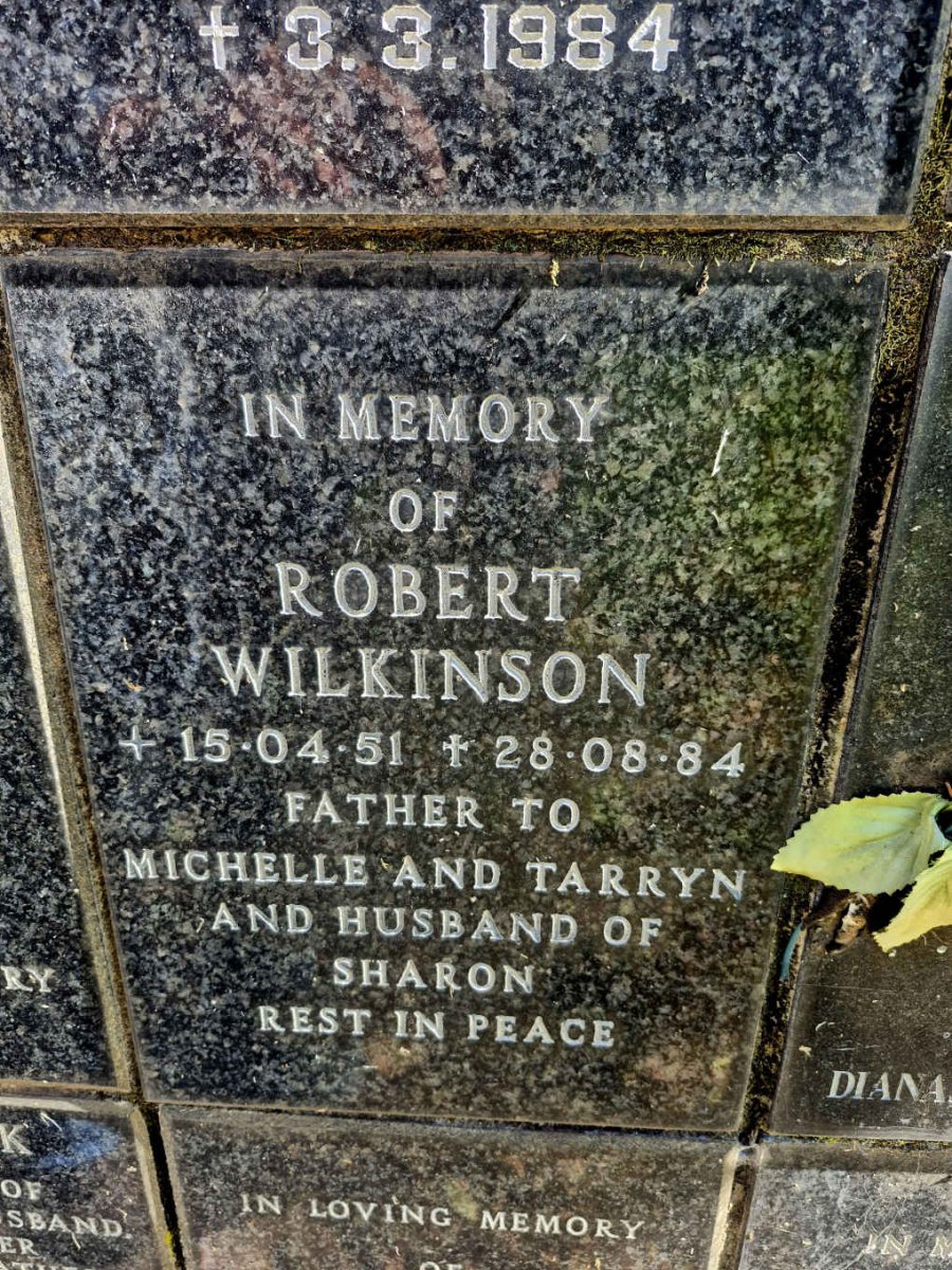 WILKINSON Robert 1951-1984
