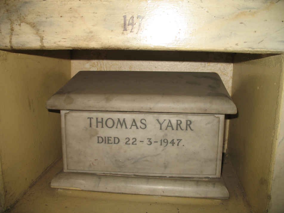 YARR Thomas -1947