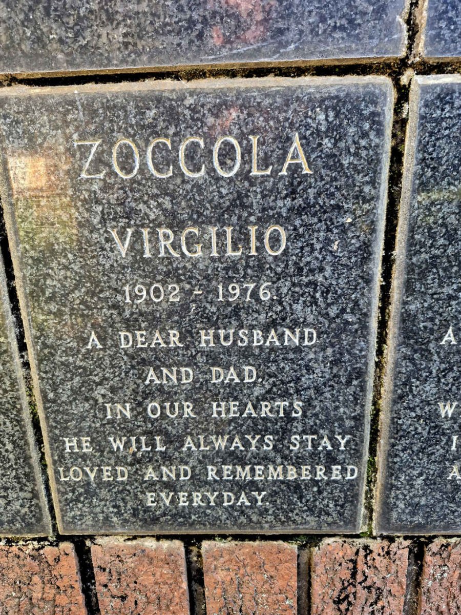 ZOCCOLA Virgilio 1902-1976