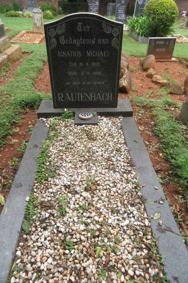 RAUTENBACH Ignatius Michael 1905-1969