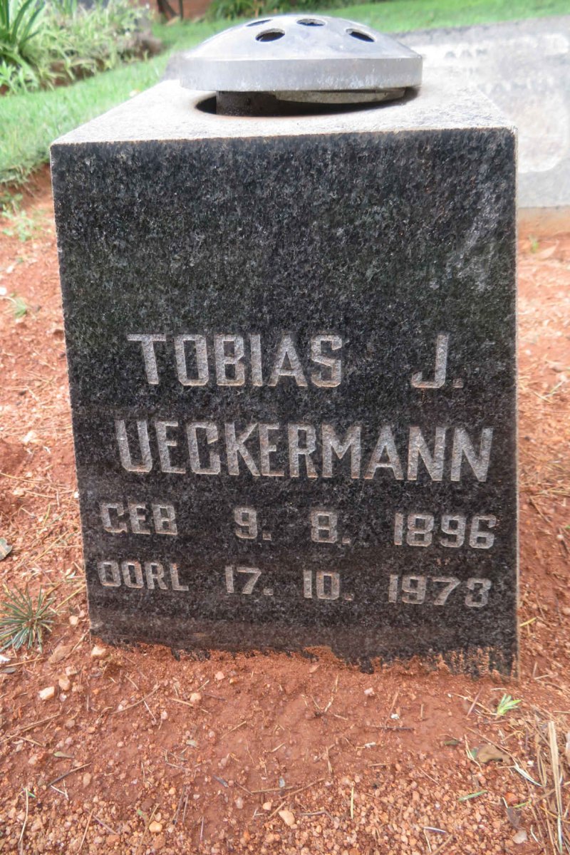 UECKERMANN Tobias J. 1896-1973