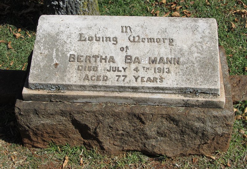 BAUMANN Bertha -1913