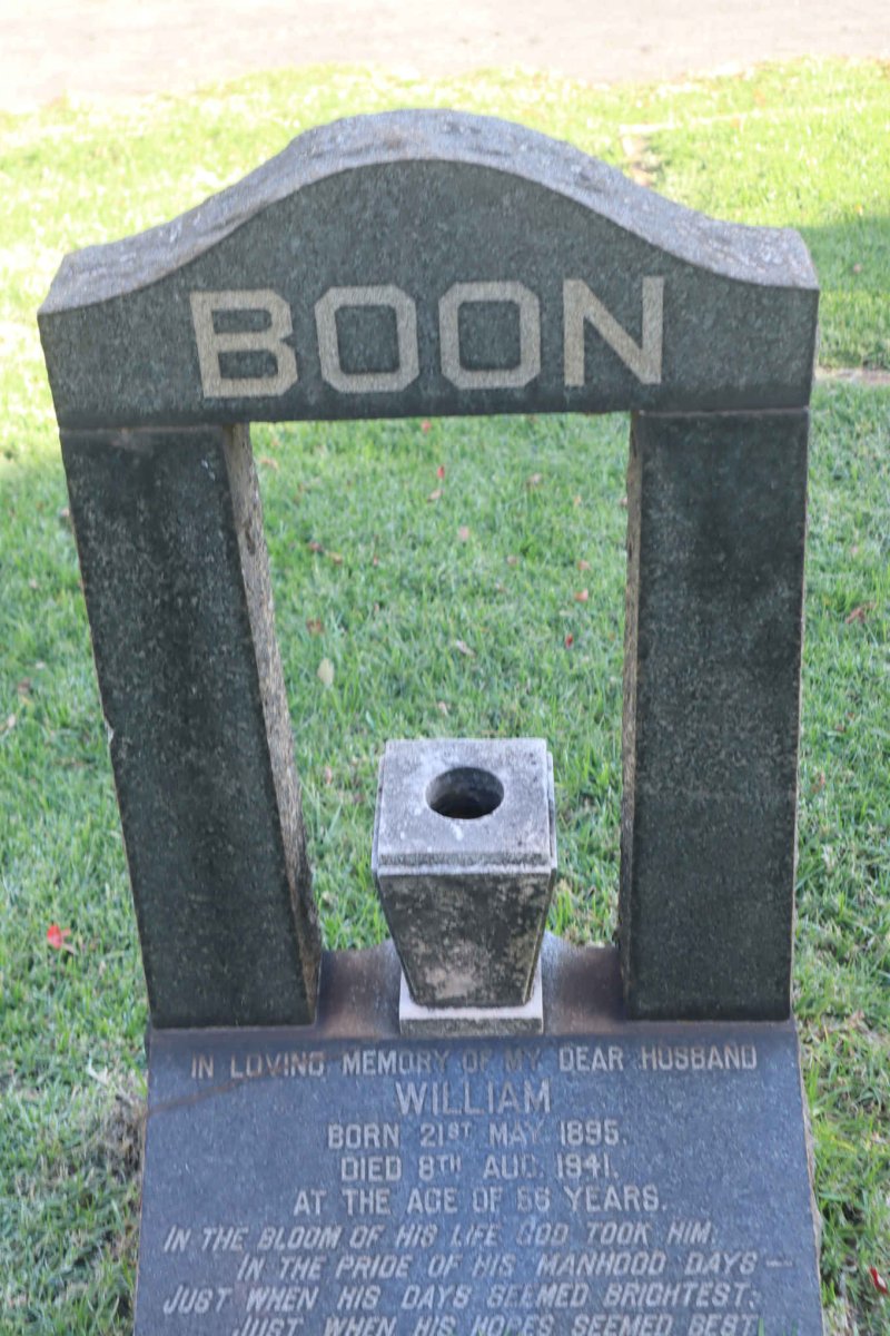 BOON William 1895-1941