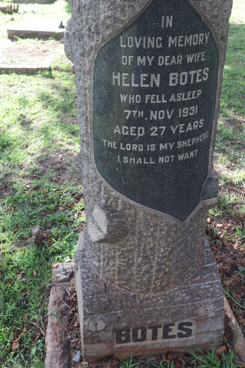 BOTES Helen -1931