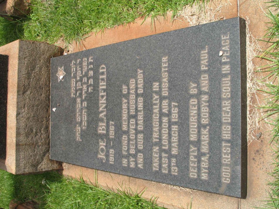 BLANKFIELD Joe 1919-1967
