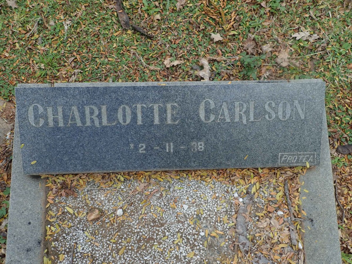 CARLSON Charlotte -1938