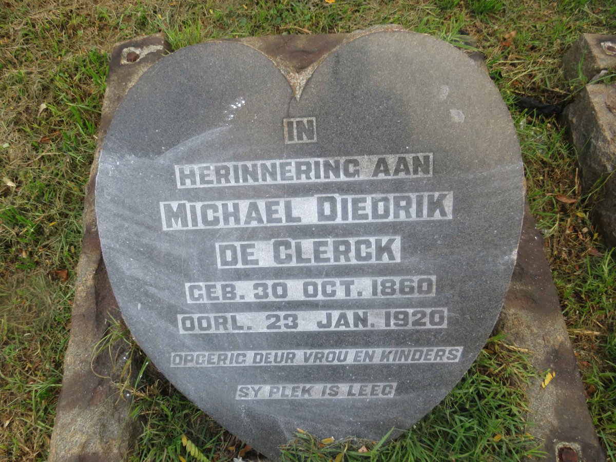 CLERCK Michael Diedrik, de 1860-1920