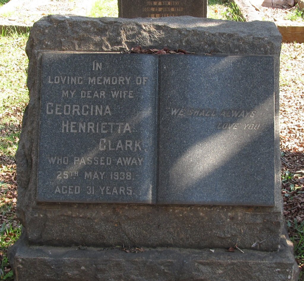 CLARK Georgina Henrietta -1938