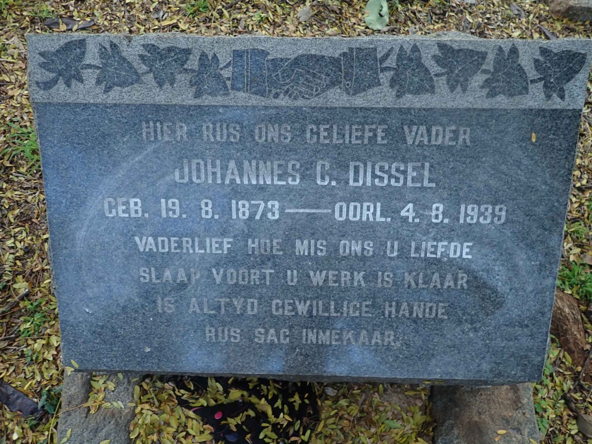 DISSEL Johannes C. 1873-1939