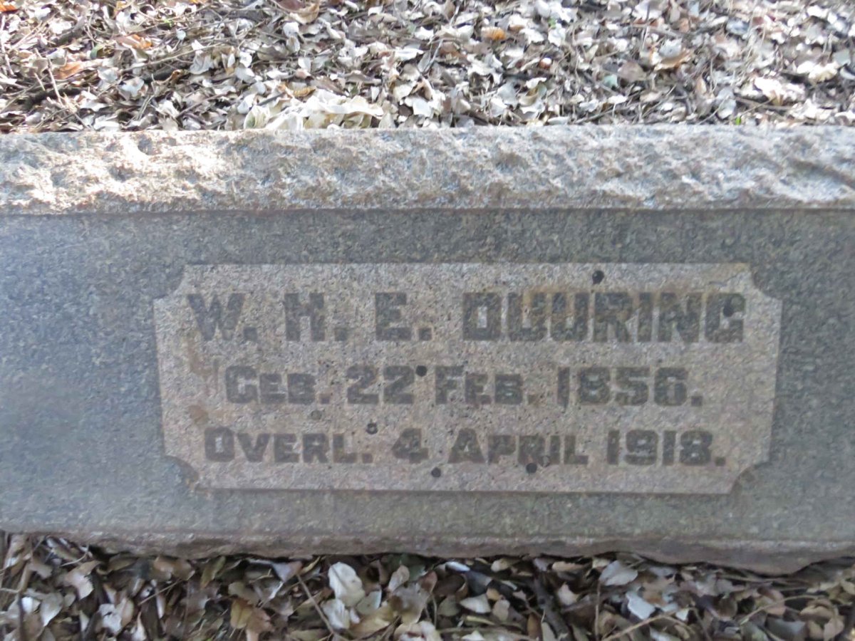DUURING W.H.E. 1856-1918