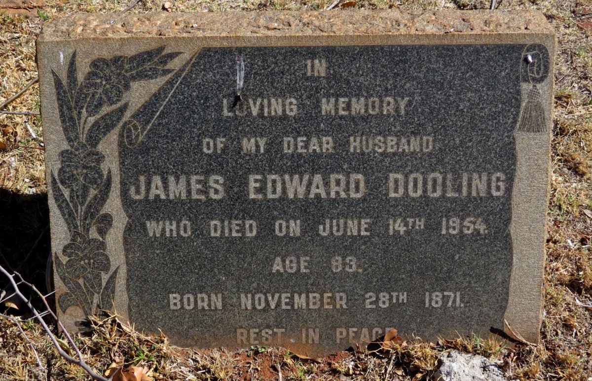 DOOLING James Edward 1871-1954