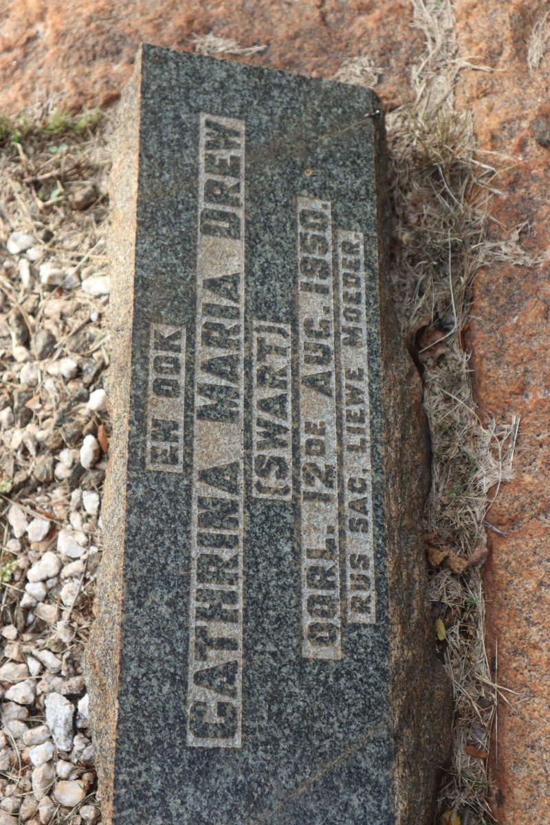 DREW Cathrina Maria nee SWART -1950