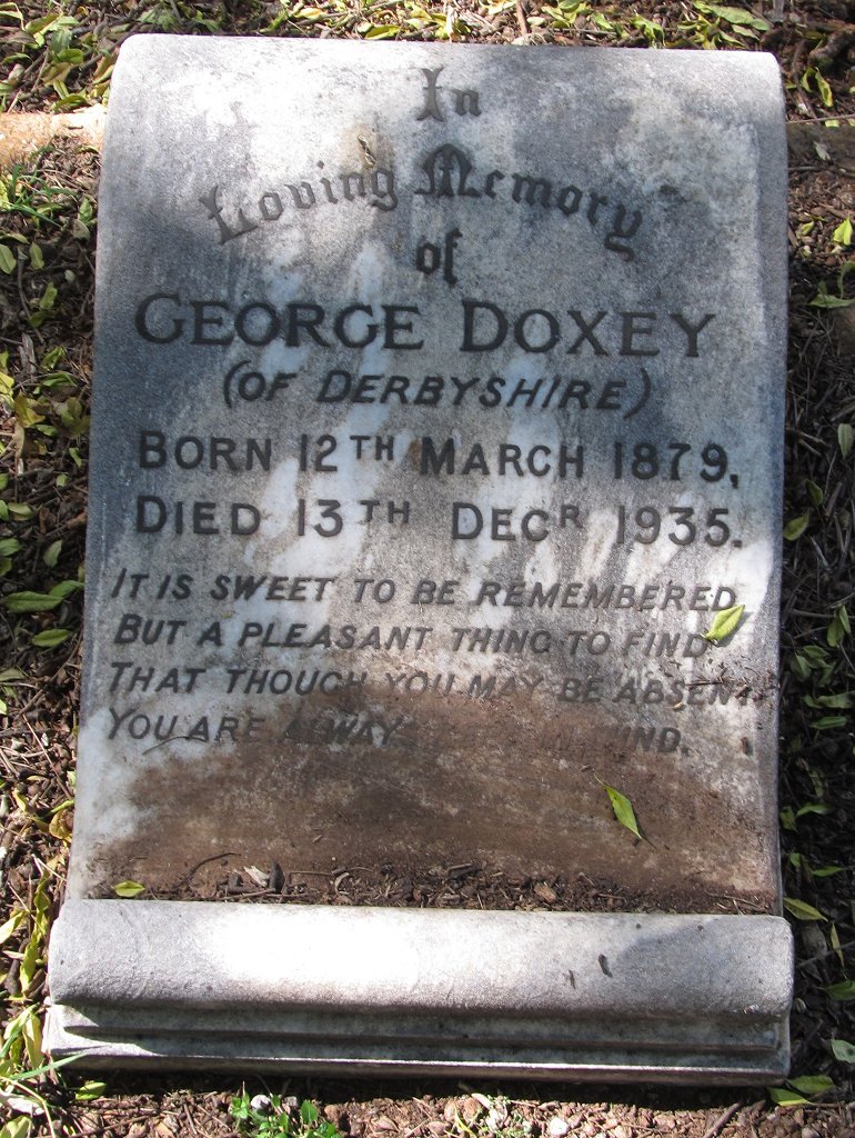 DOXY George 1879-1935