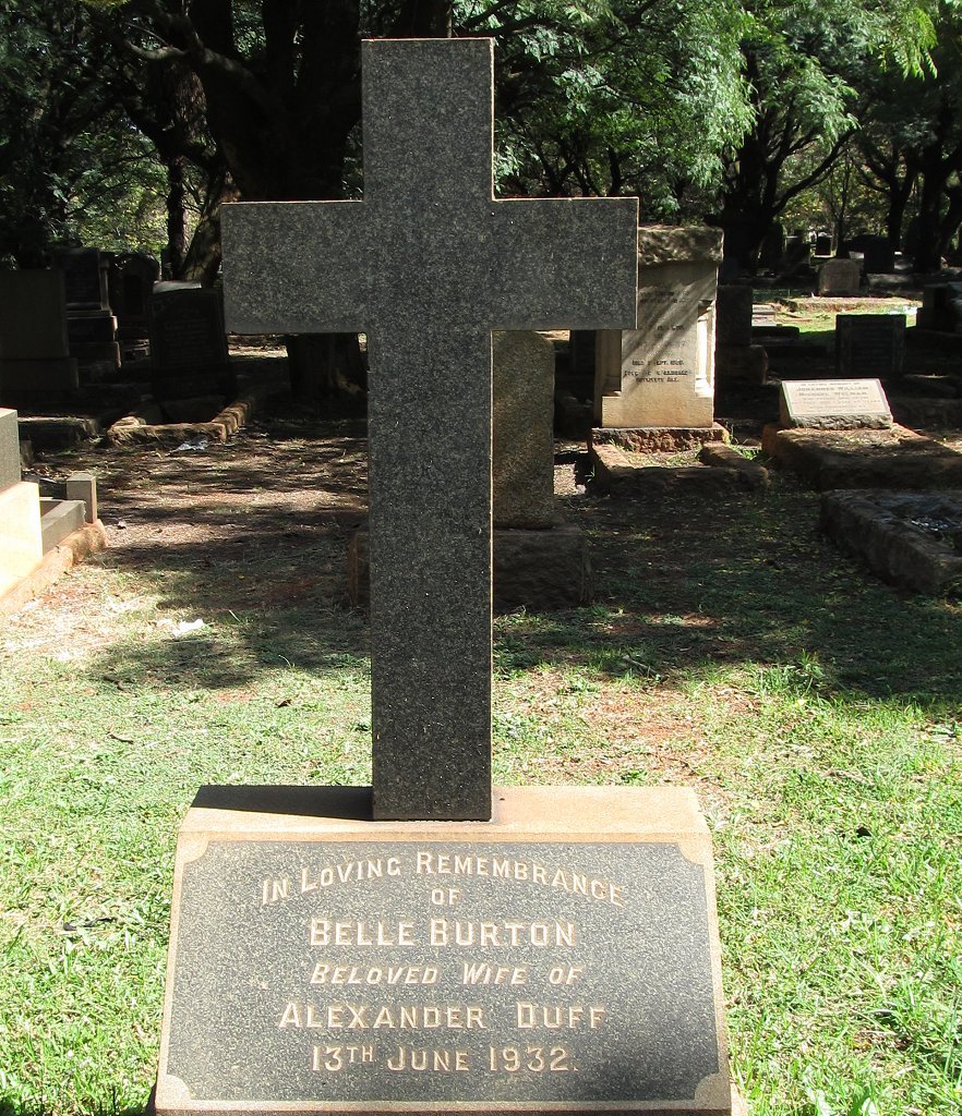 DUFF Belle Burton -1932