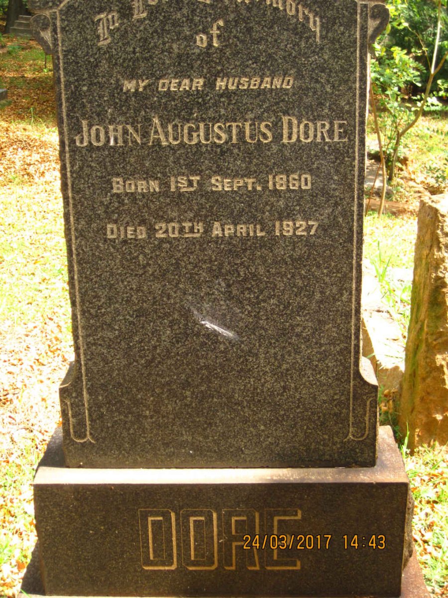 DORE John Augustus 1860-1927