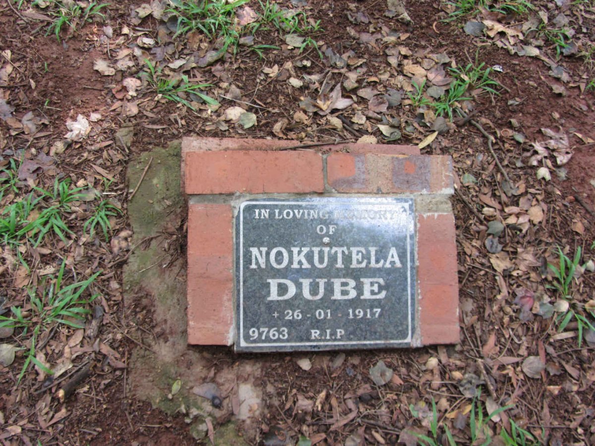 DUBE Nokutela -1917