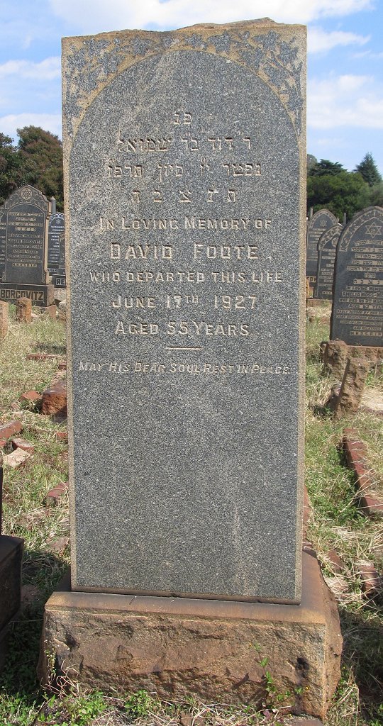 FOOTE David -1927