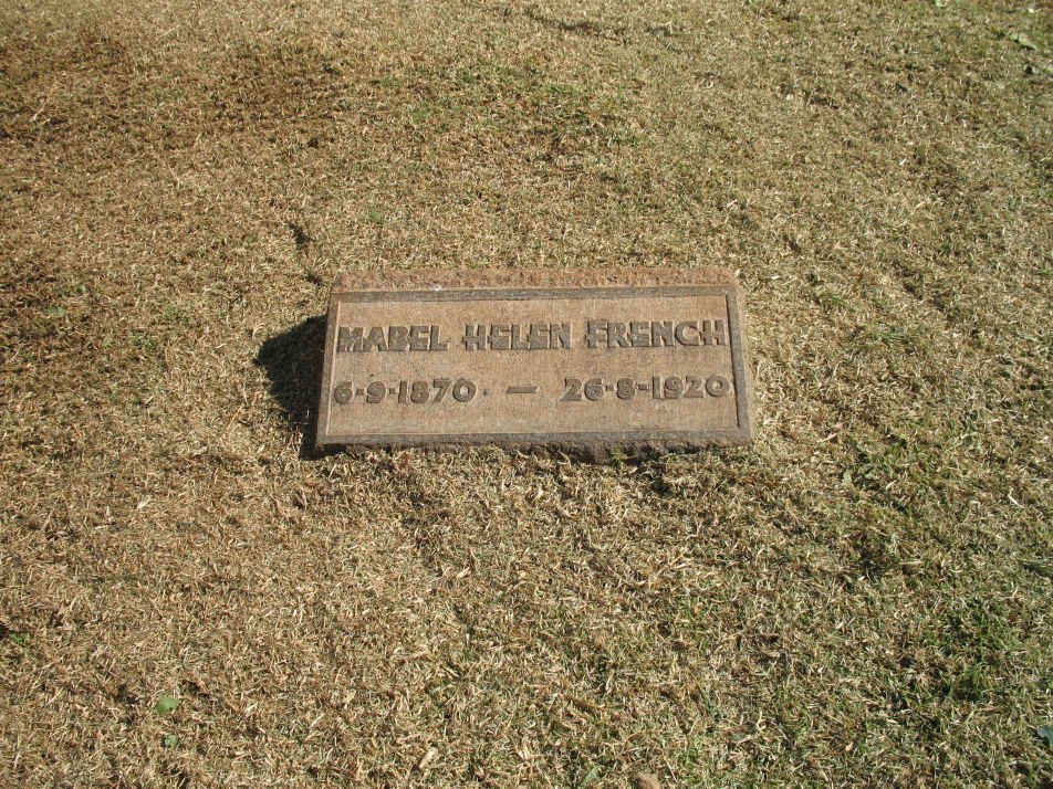 FRENCH Mabel Helen 1870-1920