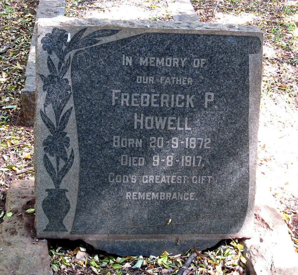 HOWELL Frederick P. 1872-1917