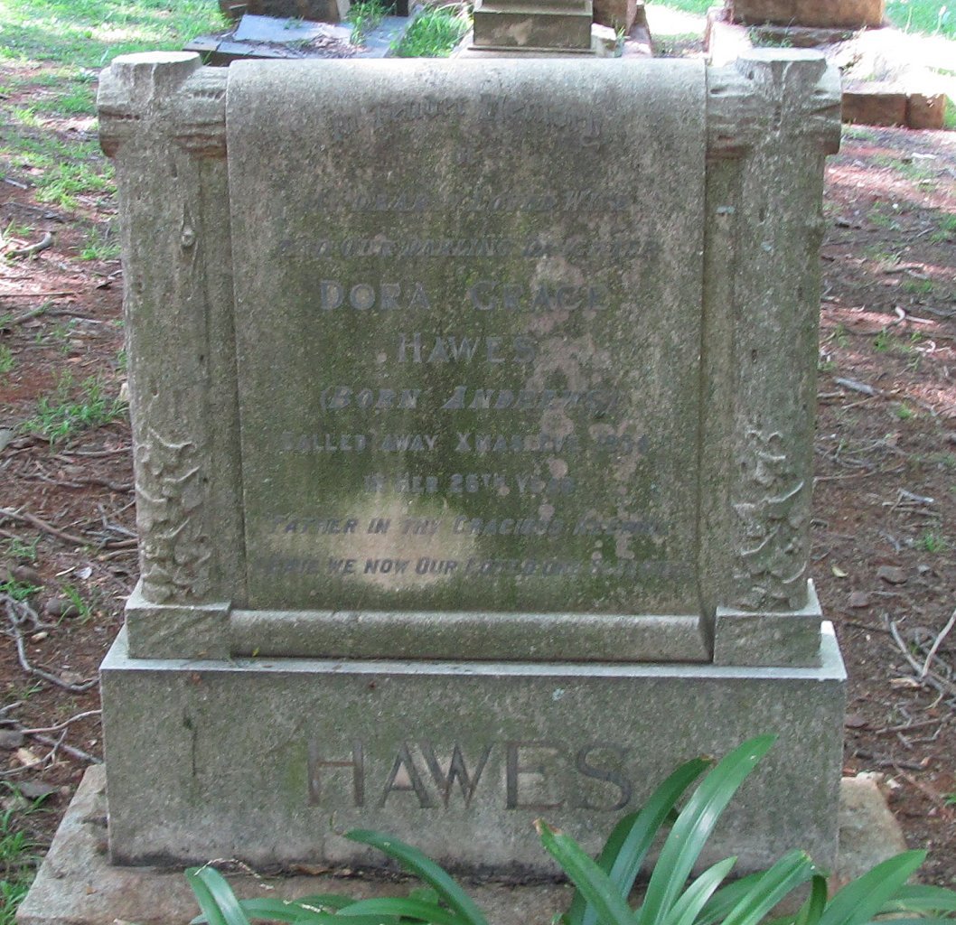 HAWES Dora Grace nee ANDREWS