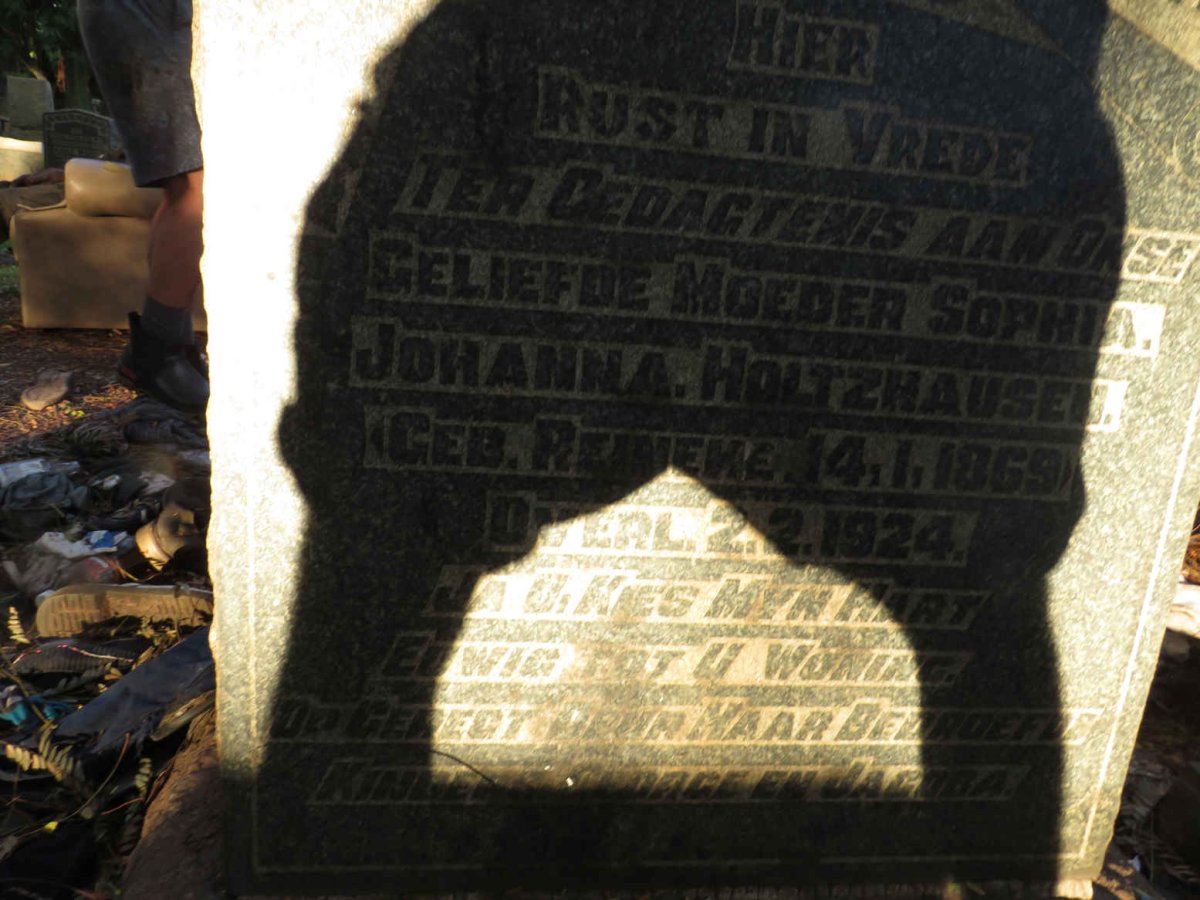 HOLTZHAUSEN Sophia Johanna nee REINEKE 1869-1924