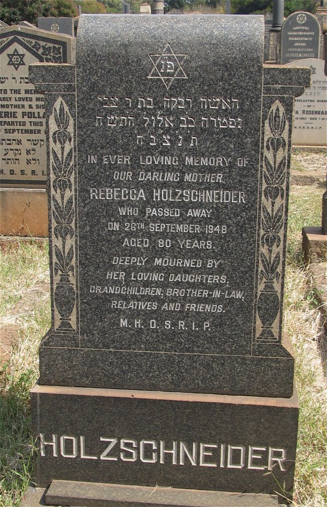 HOLZSCHNEIDER Rebecca -1948