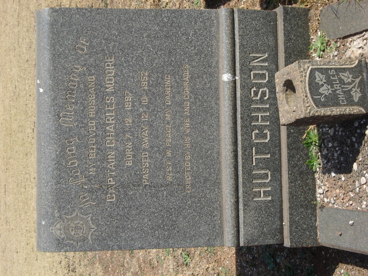 HUTCHISON Charles Moore 1897-1952