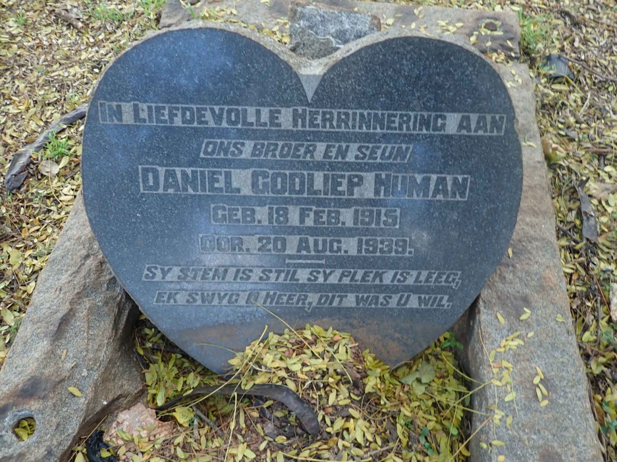 HUMAN Daniel Godliep 1915-1939