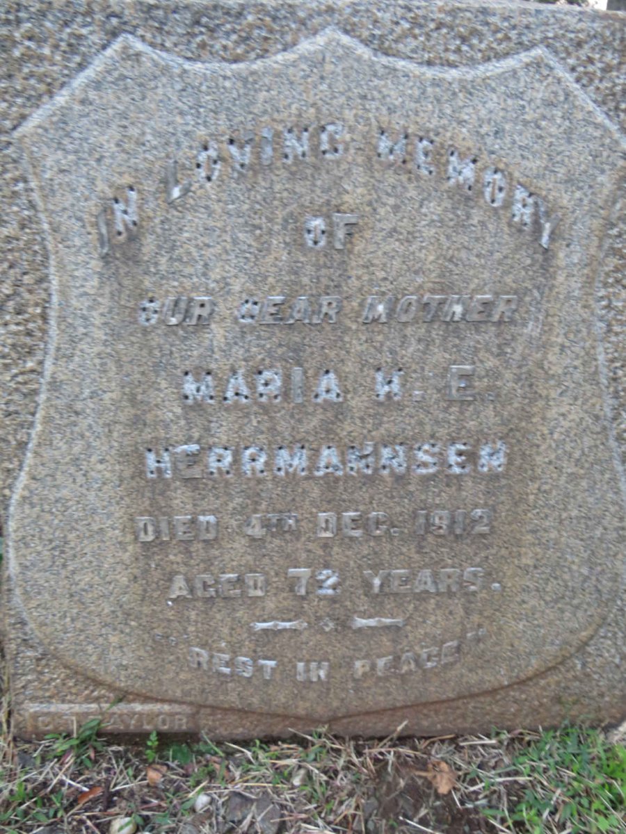 HERRMANNSEN Maria H.E. -1912