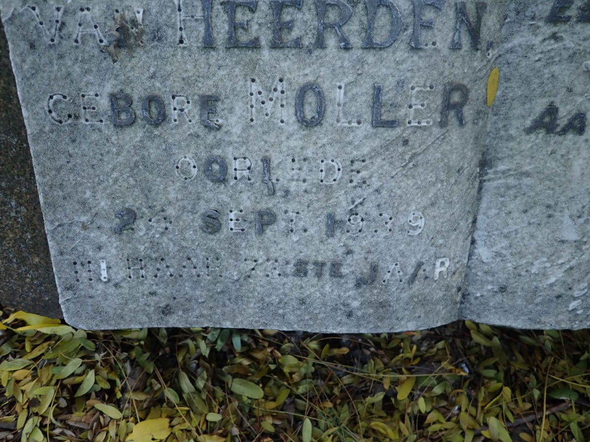 HEERDEN Isabella Elizabeth, van nee MOLLER -1939
