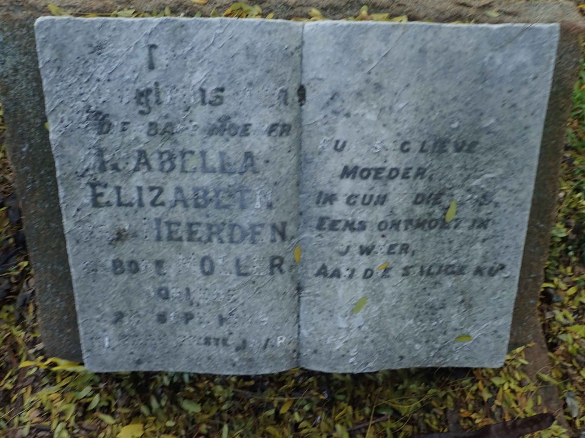 HEERDEN Isabella Elizabeth, van nee MOLLER -1939